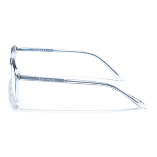 Eyejack Minimals Blue & Clear Square Eyeglasses for Men & Women (A08FCL1356-C4)