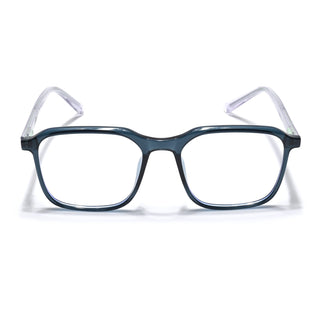 Eyejack Minimals Sea Green Square Eyeglasses for Men & Women (A08FCL1358-C6)