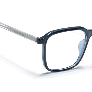 Eyejack Minimals Sea Green Square Eyeglasses for Men & Women (A08FCL1358-C6)