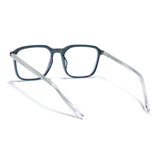 Eyejack Minimals Sea Green Square Eyeglasses for Men & Women (A08FCL1358-C6)