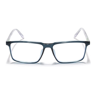 Eyejack Minimals Sea Green Rectangle Eyeglasses for Men & Women (A09FCL1365-C6)