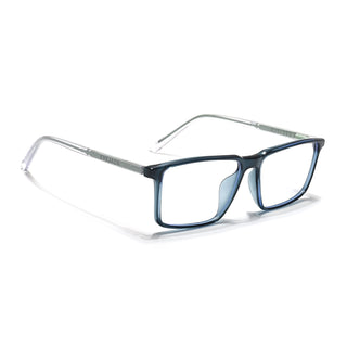 Eyejack Minimals Sea Green Rectangle Eyeglasses for Men & Women (A09FCL1365-C6)