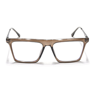 Eyejack Essentials Brown Square Eyeglasses for Men & Women (B01FCL1380-C7)