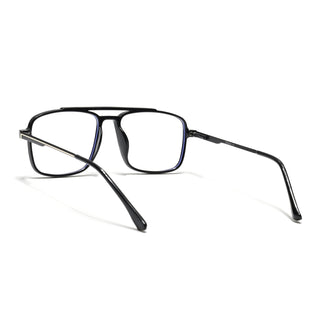 Eyejack Essentials Shine Black Wayfarer Eyeglasses for Men & Women (B02FCL1381-C1)