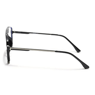 Eyejack Essentials Shine Black Wayfarer Eyeglasses for Men & Women (B02FCL1381-C1)