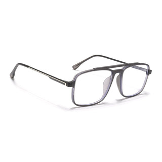 Eyejack Essentials Matt Grey Wayfarer Eyeglasses for Men & Women (B02FCL1382-C2)