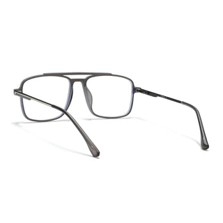 Eyejack Essentials Matt Grey Wayfarer Eyeglasses for Men & Women (B02FCL1382-C2)