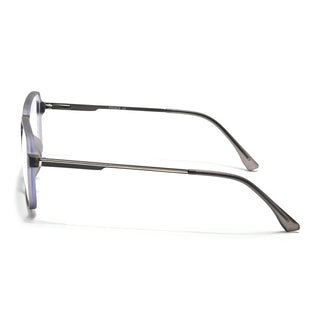 Eyejack Essentials Matt Grey Square Eyeglasses for Men & Women (B03FCL1389-C2)