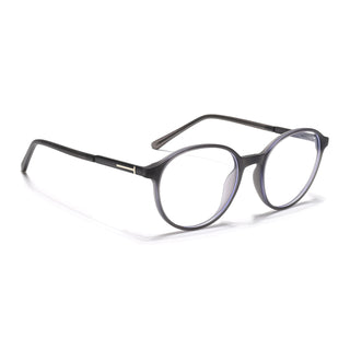 Eyejack Essentials Matt Grey Round Eyeglasses for Men & Women (B04FCL1396-C2)