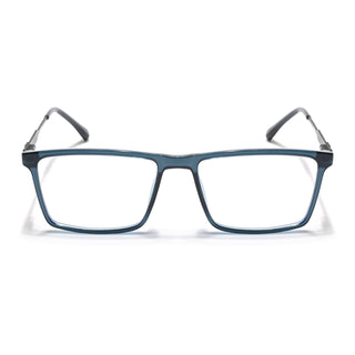 Eyejack Essentials Sea Green Rectangle Eyeglasses for Men & Women (B05FCL1407-C6)