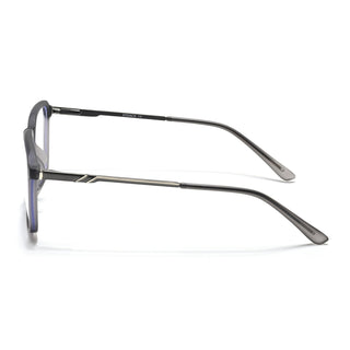 Eyejack Essentials Matt Grey Square Eyeglasses for Men & Women (B06FCL1410-C2)