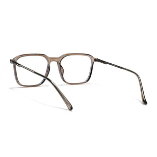 Eyejack Essentials Brown Square Eyeglasses for Men & Women (B06FCL1415-C7)