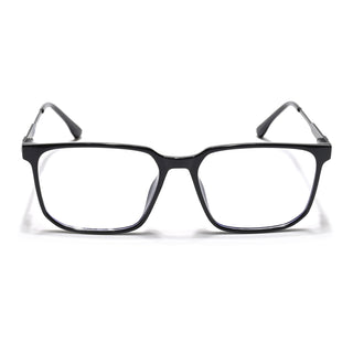 Eyejack Essentials Shine Black Wayfarer Eyeglasses for Men & Women (B07FCL1416-C1)