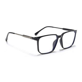 Eyejack Essentials Shine Black Wayfarer Eyeglasses for Men & Women (B07FCL1416-C1)