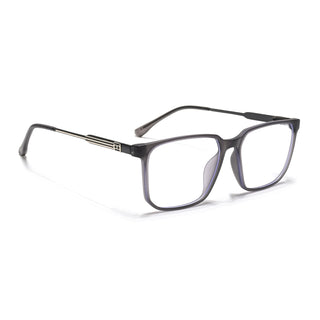 Eyejack Essentials Matt Grey Wayfarer Eyeglasses for Men & Women (B07FCL1417-C2)