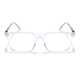 Eyejack Essentials Transparent Wayfarer Eyeglasses for Men & Women (B07FCL1418-C3)