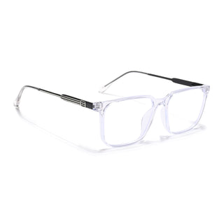 Eyejack Essentials Transparent Wayfarer Eyeglasses for Men & Women (B07FCL1418-C3)