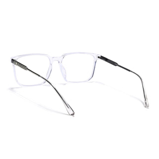 Eyejack Essentials Transparent Wayfarer Eyeglasses for Men & Women (B07FCL1418-C3)