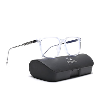 Eyejack Essentials Transparent Wayfarer Eyeglasses for Men & Women (B07FCL1418-C3)