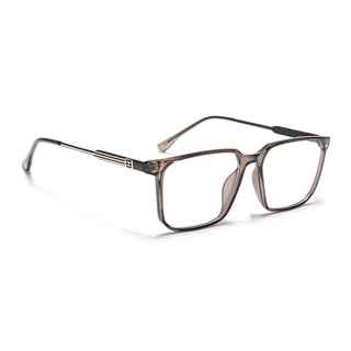 Eyejack Essentials Brown Wayfarer Eyeglasses for Men & Women (B07FCL1422-C7)