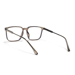 Eyejack Essentials Brown Wayfarer Eyeglasses for Men & Women (B07FCL1422-C7)