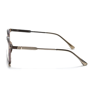 Eyejack Essentials Brown Wayfarer Eyeglasses for Men & Women (B07FCL1422-C7)