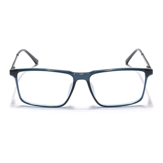 Eyejack Essentials Sea Green Rectangle Eyeglasses for Men & Women (B08FCL1428-C6)