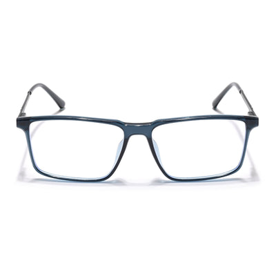 Eyejack Essentials Sea Green Rectangle Eyeglasses for Men & Women (B08FCL1428-C6)