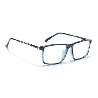 Eyejack Essentials Sea Green Rectangle Eyeglasses for Men & Women (B08FCL1428-C6)