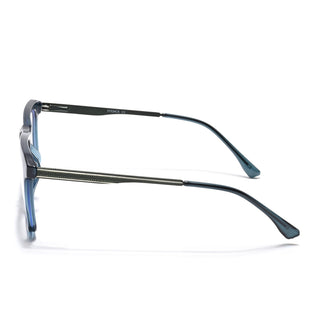 Eyejack Essentials Sea Green Square Eyeglasses for Men & Women (B09FCL1435-C6)