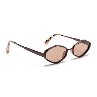 Hunter - Brown Hexagonal Sunglasses (C554CL2230)