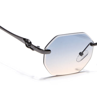 Cooper - Grey Rimless Sunglasses (C565CL2224)