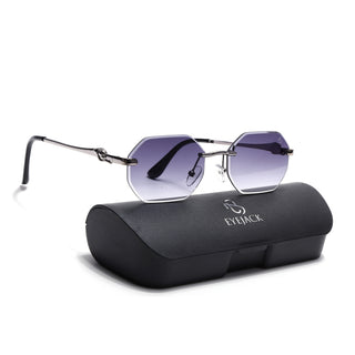 Cooper - Silver Rimless Sunglasses (C565CL2225)