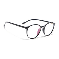 Eyejack Canment Black Round Eyeglasses for Women (CM2439FCL1782-C1)