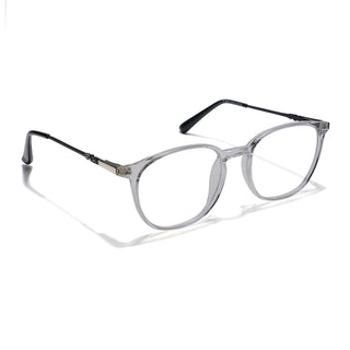 EyeJack Transparent Round Eyeglasses for Men & Women (TR85610GE1700-C2)