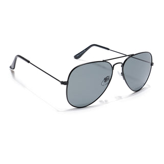 Eyejack Classic Black Aviator Sunglasses for Men & Women (3025CL978)