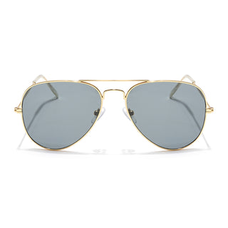 Eyejack Classic Golden Aviator Sunglasses for Men & Women (3025CL976)