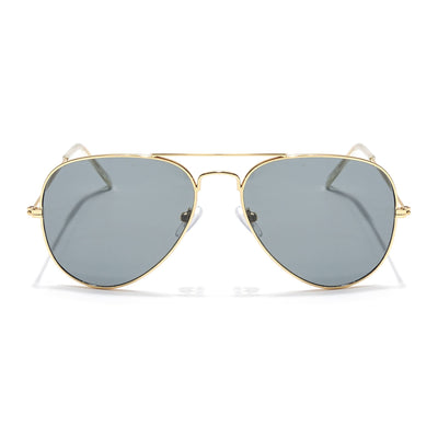 Classic Golden Aviator I Grey Lense - (3025CL976)