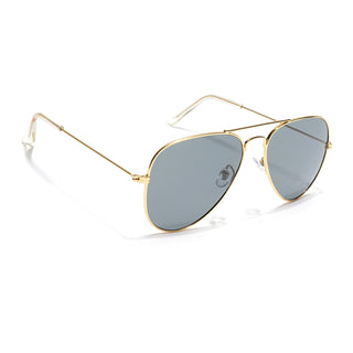 Eyejack Classic Golden Aviator Sunglasses for Men & Women (3025CL976)