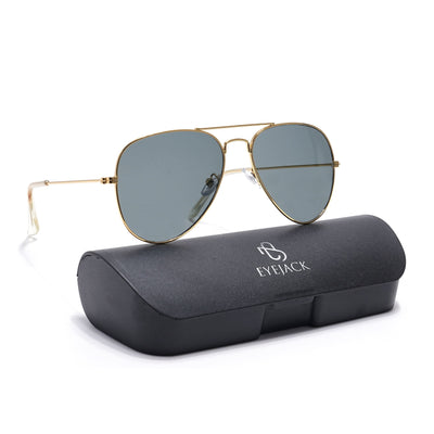 Classic Golden Aviator I Grey Lense - (3025CL976)
