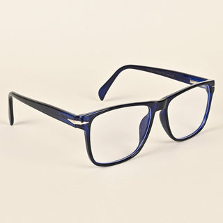 EyeJack Insight Royal Blue Square Eyeglasses for Men & Women (EJ85201GE1302-C5)