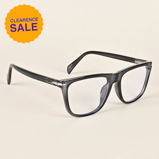 EyeJack Insight Grey Square Eyeglasses for Men & Women (EJ85207GE1357-C6)