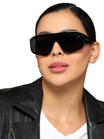 Supremo - Black Oversize Sunglasses (ID2329CL860)