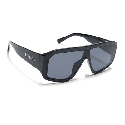 Supremo - Black Oversize Sunglasses (ID2329CL860)