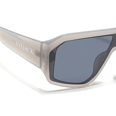 Supremo - Grey Oversize Sunglasses (ID2329CL862)