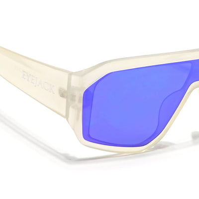 Supremo - Sea Green Oversize Sunglasses (ID2329CL863)