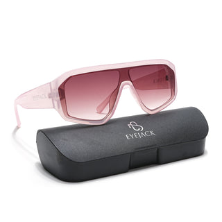 Eyejack Pink Oversize Sunglasses for Men & Women (ID2329CL864)