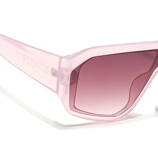 Eyejack Pink Oversize Sunglasses for Men & Women (ID2329CL864)