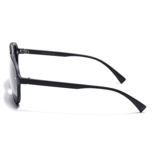 Eyejack Black Aviator Polarized Sunglasses for Men & Women (P025PCL2145)