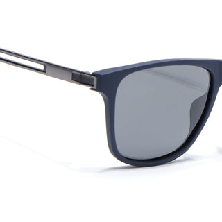 Eyejack Blue Wayfarer Polarized Sunglasses for Men & Women (P1106PCL2141)